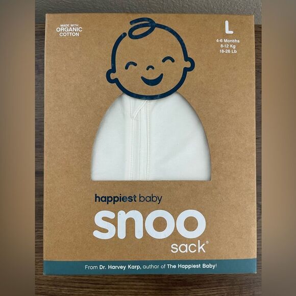 Happiest Baby Snoo Sack - Cream - Picture 1 of 3